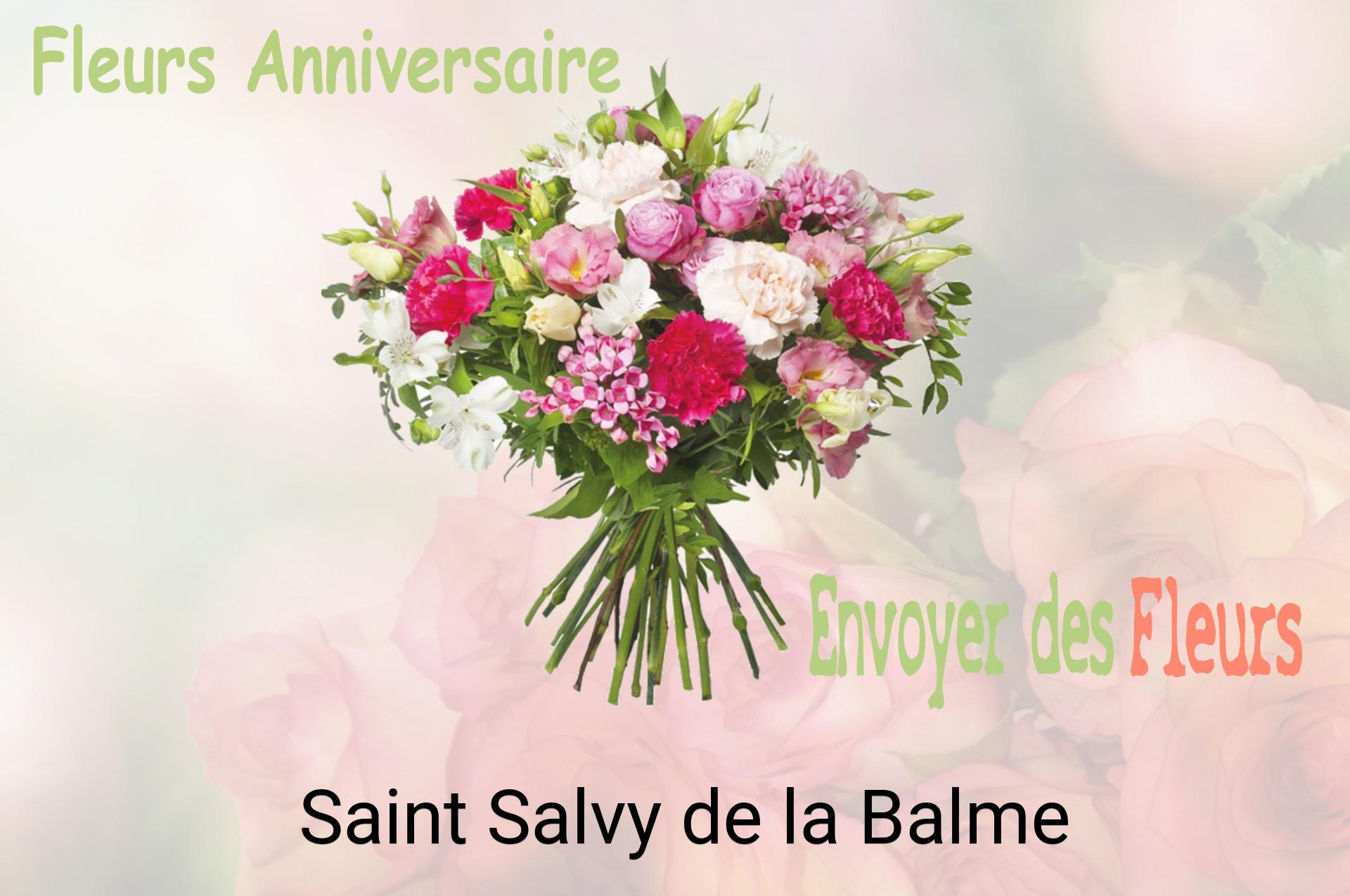 Bouquet de fleurs d’anniversaire livré à Saint-Salvy-de-la-Balme