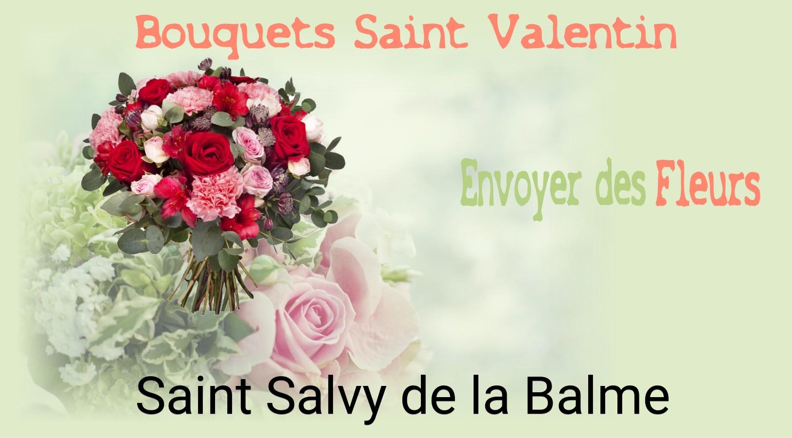 Roses de Saint-Valentin livrées à Saint-Salvy-de-la-Balme